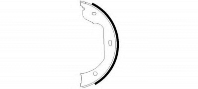 HELLA PAGID 8da355050471 -  Комплект тормозных колодок, стояночная тормозная система